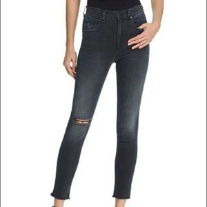 RAG & BONE High Rise Ankle‎ Skinny Distressed Sz 29